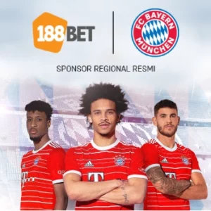 Banner Sponsor 188BET dan Bayern Munich 2022