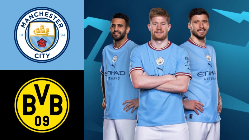 Prediksi Liga Champions Manchester City vs Dortmund 2022/23